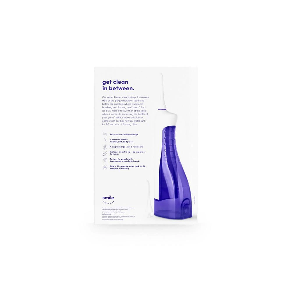 商品Smile Direct Club|Premium Edition Water Flosser,价格¥299,第2张图片详细描述