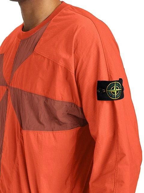 Geometric Compass Long-Sleeve Crewneck 商品
