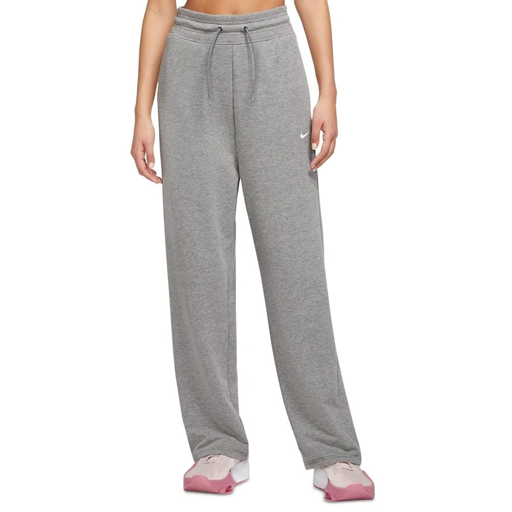 商品NIKE|Women's Dri-FIT One French Terry High-Waisted Open-Hem Sweatpants,价格¥297,第1张图片