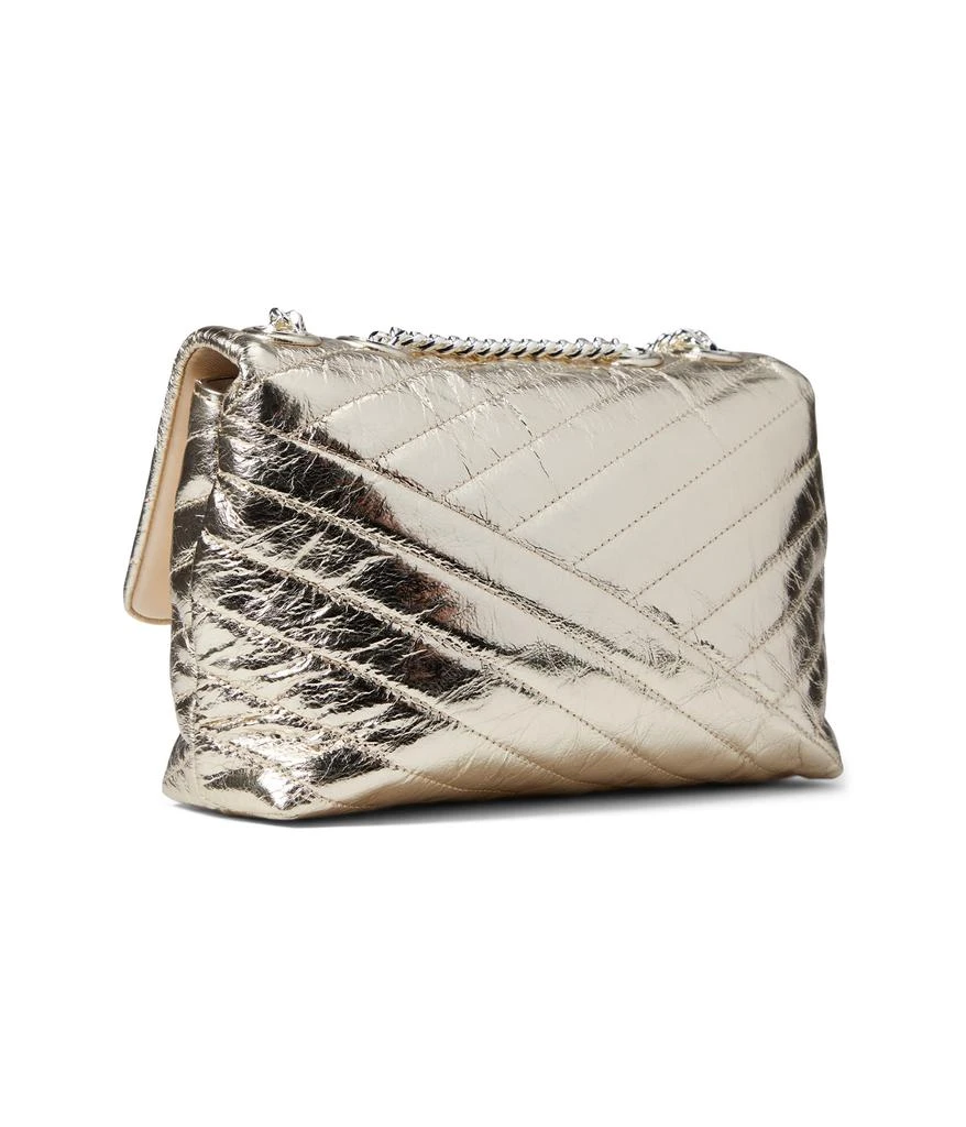 商品Tory Burch|Kira Chevron Metallic Small Convertible Shoulder Bag,价格¥4484,第2张图片详细描述