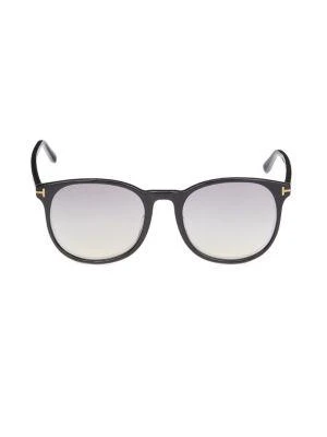 商品Tom Ford|55MM Round Sunglasses,价格¥1349,第1张图片