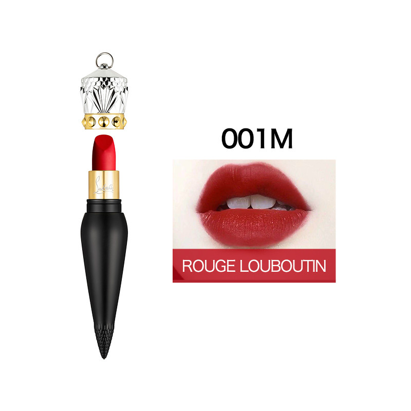 包邮装】Christian Louboutin 萝卜丁女王权杖口红#002M 3.8g 丝绒哑光