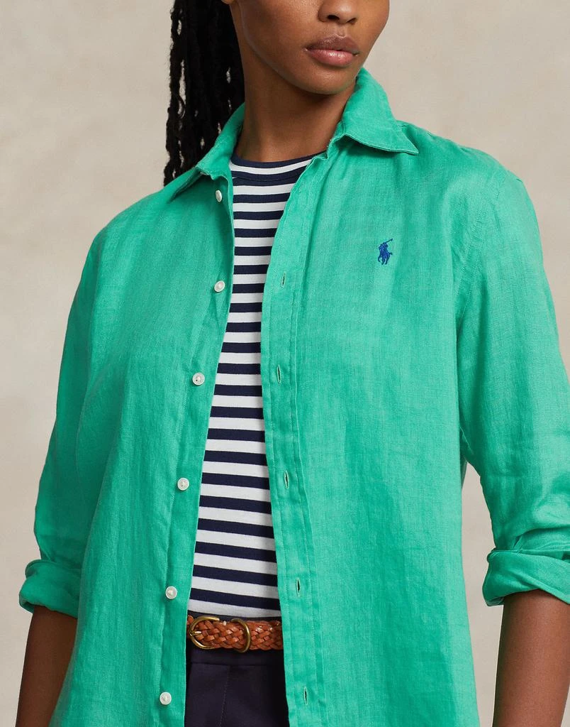 商品Ralph Lauren|女式 亚麻衬衫,价格¥1741,第5张图片详细描述