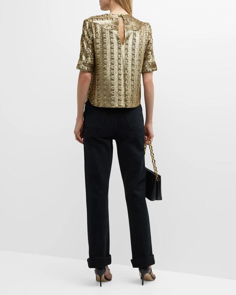 商品Zadig&Voltaire|Toysse Sequin Blouse,价格¥1258,第4张图片详细描述
