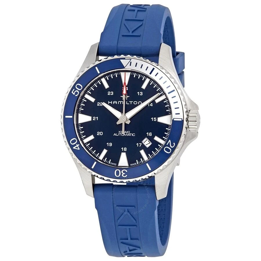 商品Hamilton|Scuba Automatic Blue Dial Men's Watch H82345341,价格¥4424,第1张图片