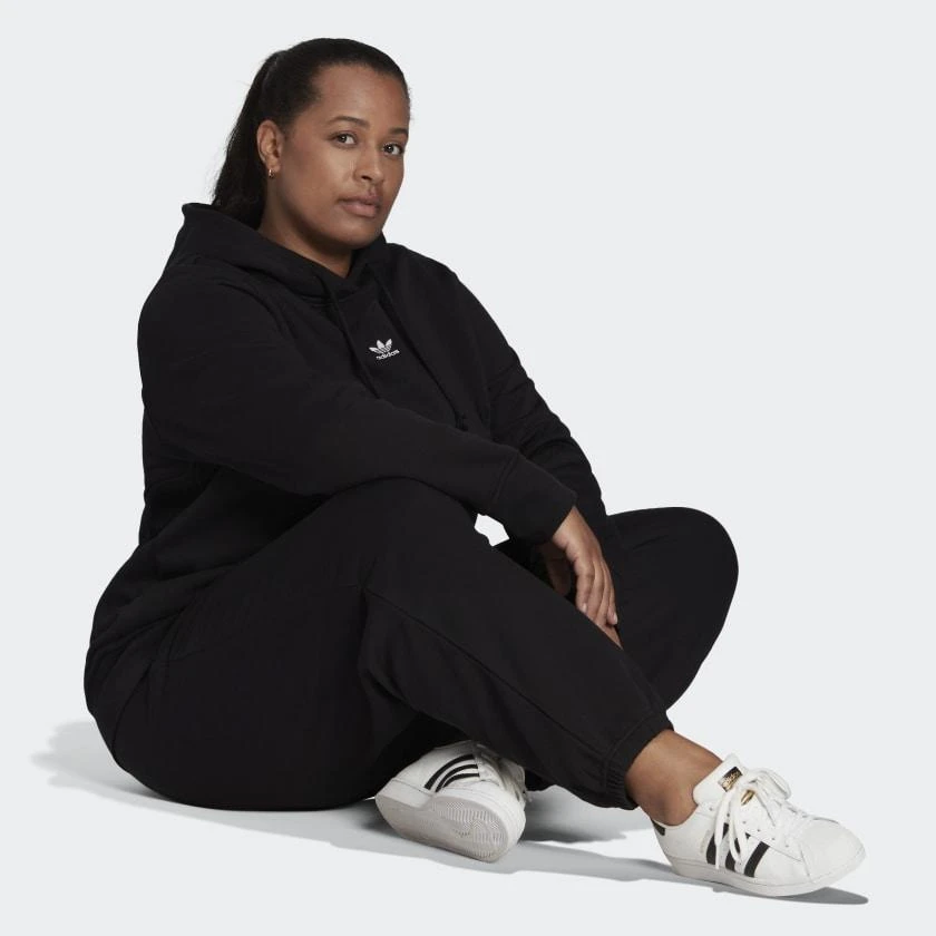 商品Adidas|Women's adidas Adicolor Essentials Hoodie (Plus Size),价格¥431,第4张图片详细描述
