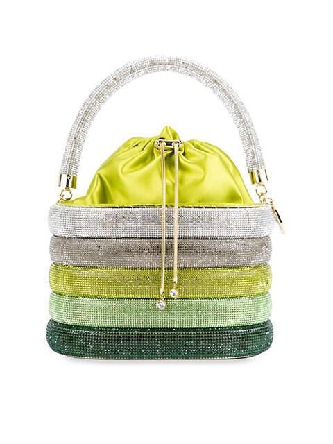 商品ROSANTICA|Holli Favilla Crystal-Embellished Top Handle Bag,价格¥11048,第1张图片