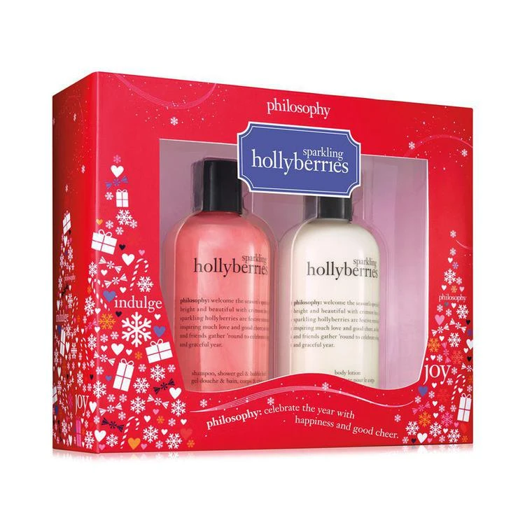 商品philosophy|2-Pc. Sparkling Hollyberries Gift Set,价格¥102,第1张图片