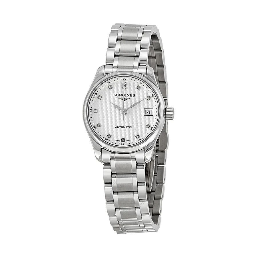 商品Longines|Masters Silver Dial Ladies Watch L2.128.4.77.6,价格¥10053,第1张图片
