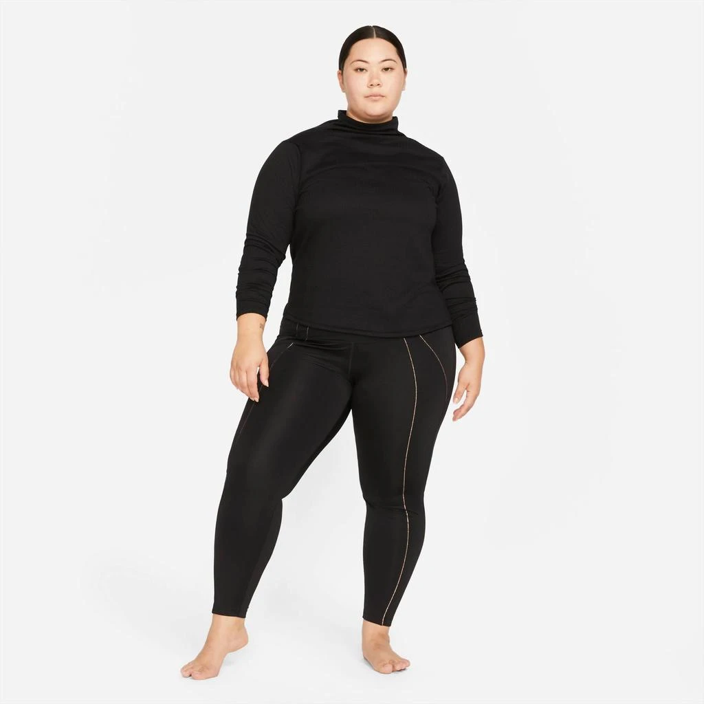 商品NIKE|Nike Women's Yoga 7/8 Lurex Tights,价格¥150,第2张图片详细描述
