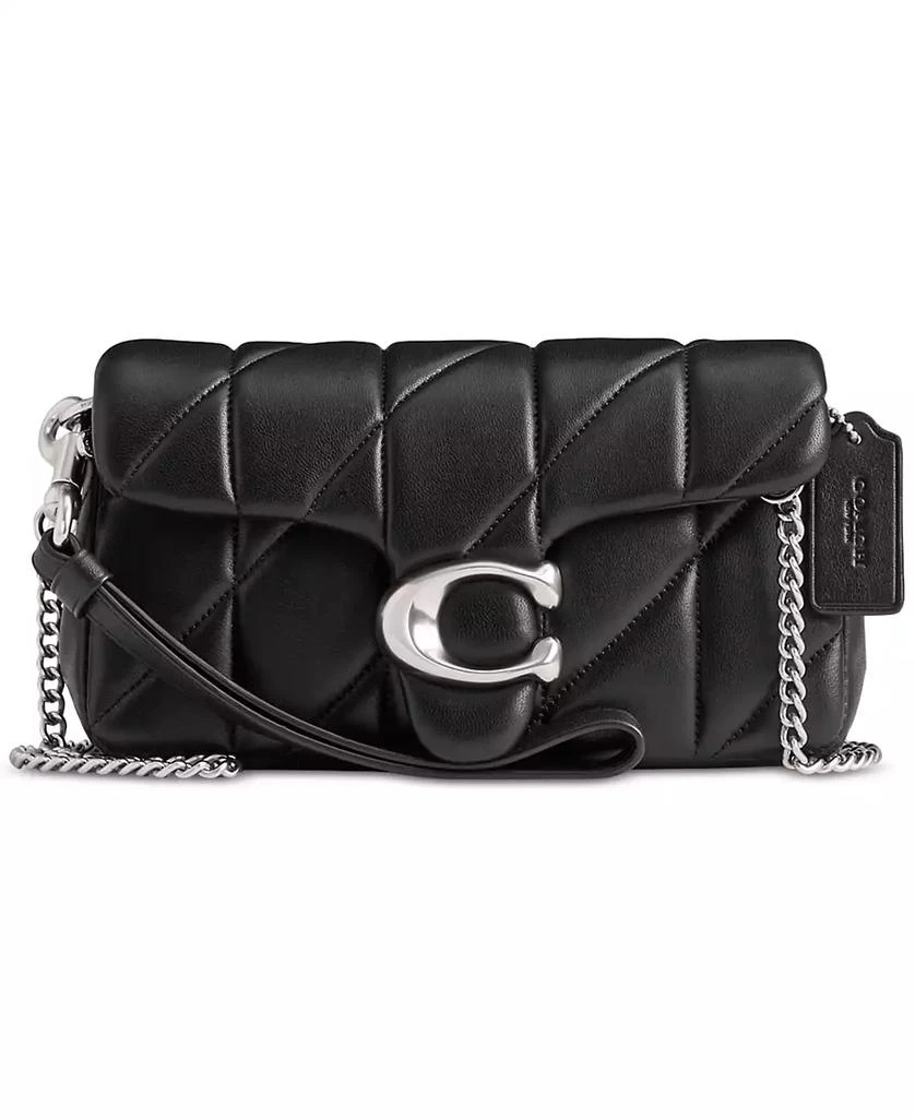 商品Coach|Quilted Pillow Leather Tabby Wristlet with Chain,价格¥2238,第1张图片