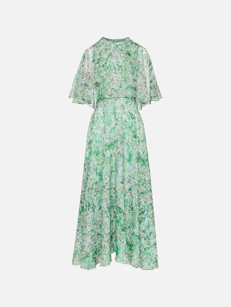 商品Giambattista Valli|Silk Capelet Maxi Dress,价格¥9178,第1张图片