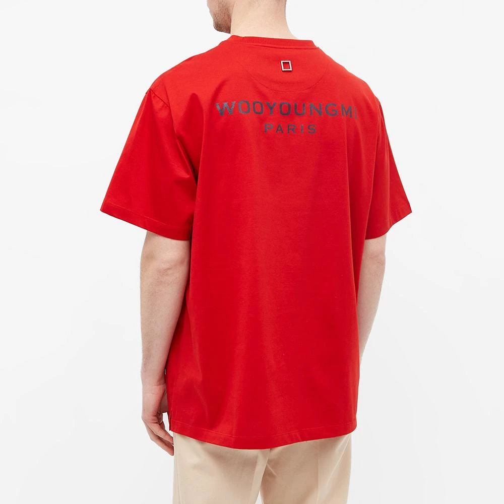 商品Wooyoungmi|Wooyoungmi Back Logo Tee,价格¥951,第4张图片详细描述