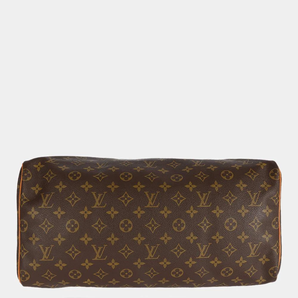 商品[二手商品] Louis Vuitton|Louis Vuitton Brown Vintage Monogram Canvas Speedy 40 Satchel Bag,价格¥8147,第4张图片详细描述