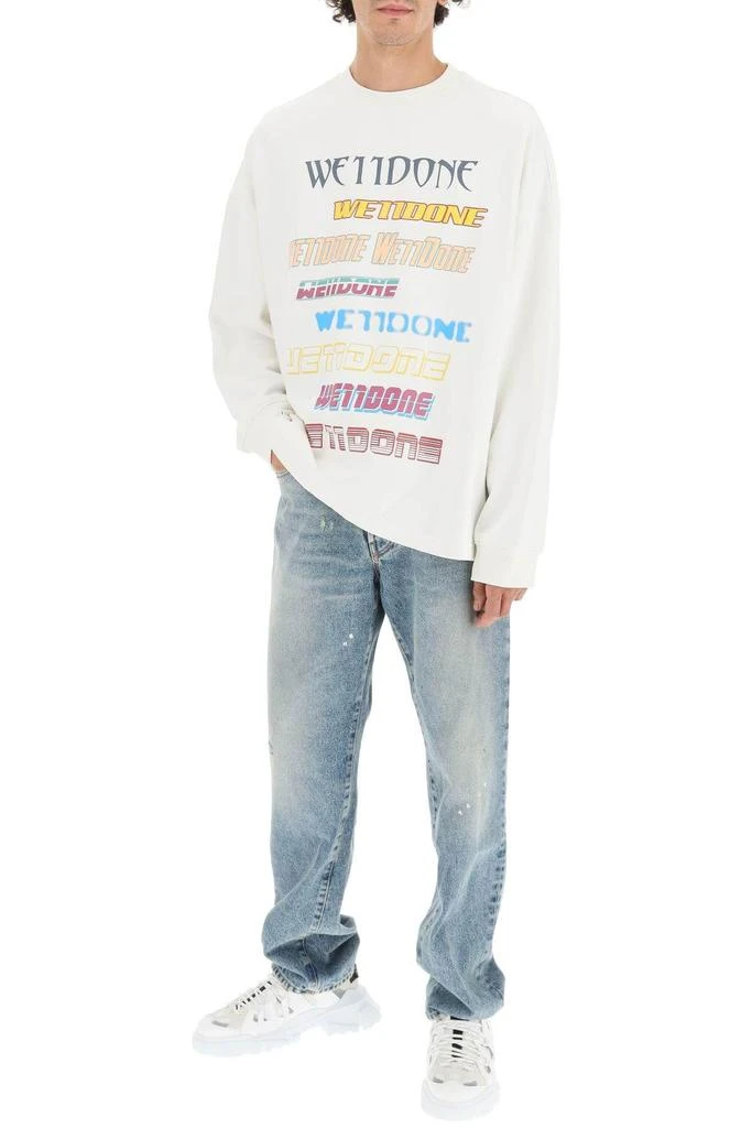 商品We11done|MULTI LOGO SWEATSHIRT,价格¥796,第2张图片详细描述