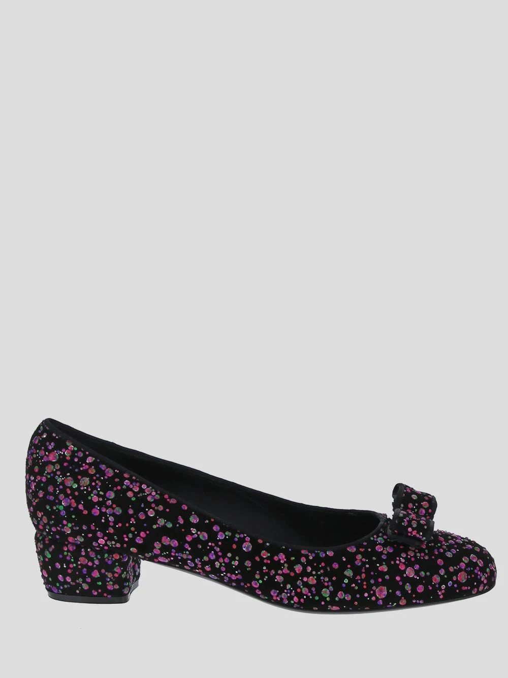 商品【商品预售7天】 Salvatore Ferragamo|Salvatore Ferragamo 女士高跟鞋 01D035750497NERO 花色,价格¥2471,第4张图片详细描述