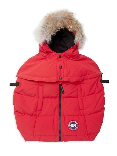 商品Canada Goose|Fawn Bunting 婴儿镶狼毛防寒服,价格¥3859,第3张图片详细描述