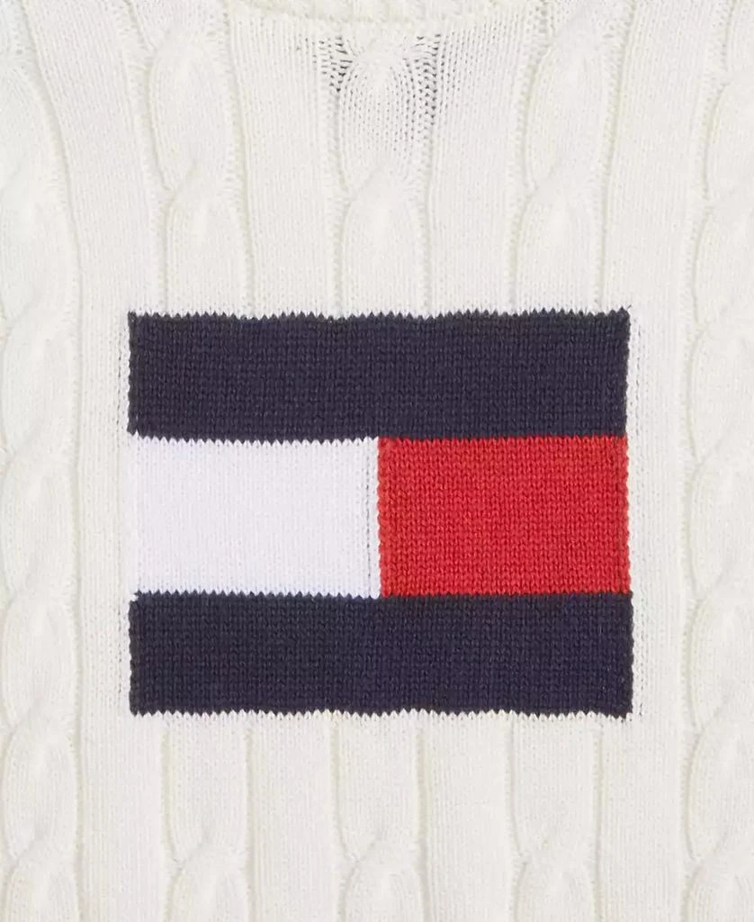 商品Tommy Hilfiger|Toddler and Little Boys Flag Crew Sweater,价格¥158,第4张图片详细描述