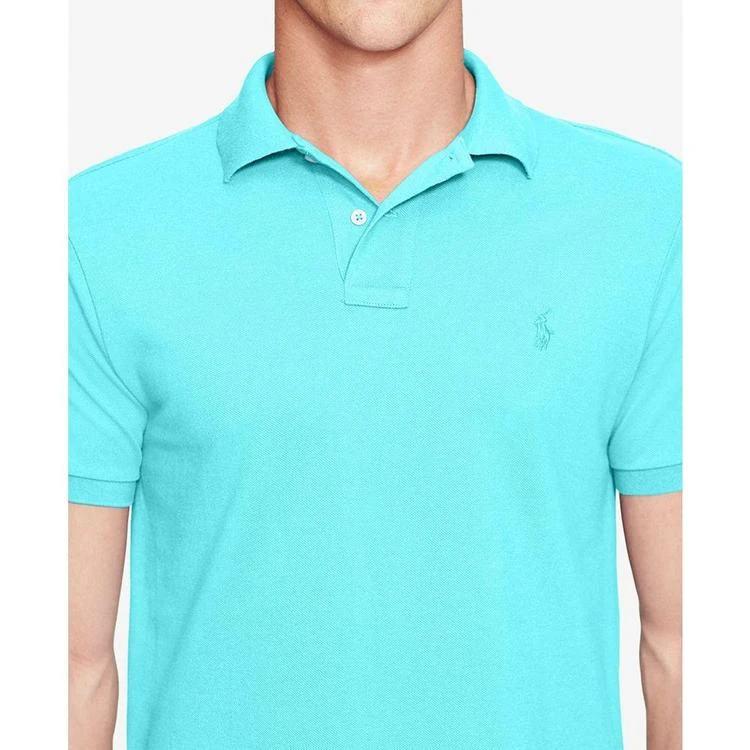 商品Ralph Lauren|拉夫·劳伦 Men's Slim-Fit Mesh Polo Shirt,价格¥218,第4张图片详细描述