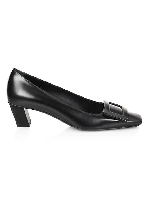 商品Roger Vivier|Belle Vivier Leather Pumps,价格¥5444,第1张图片