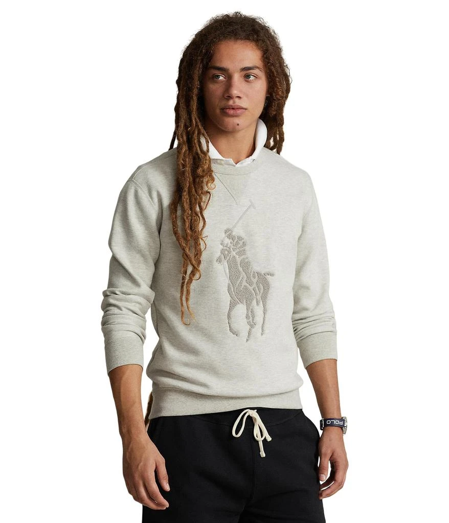 商品Ralph Lauren|Big Pony Double-Knit Sweatshirt,价格¥899,第1张图片