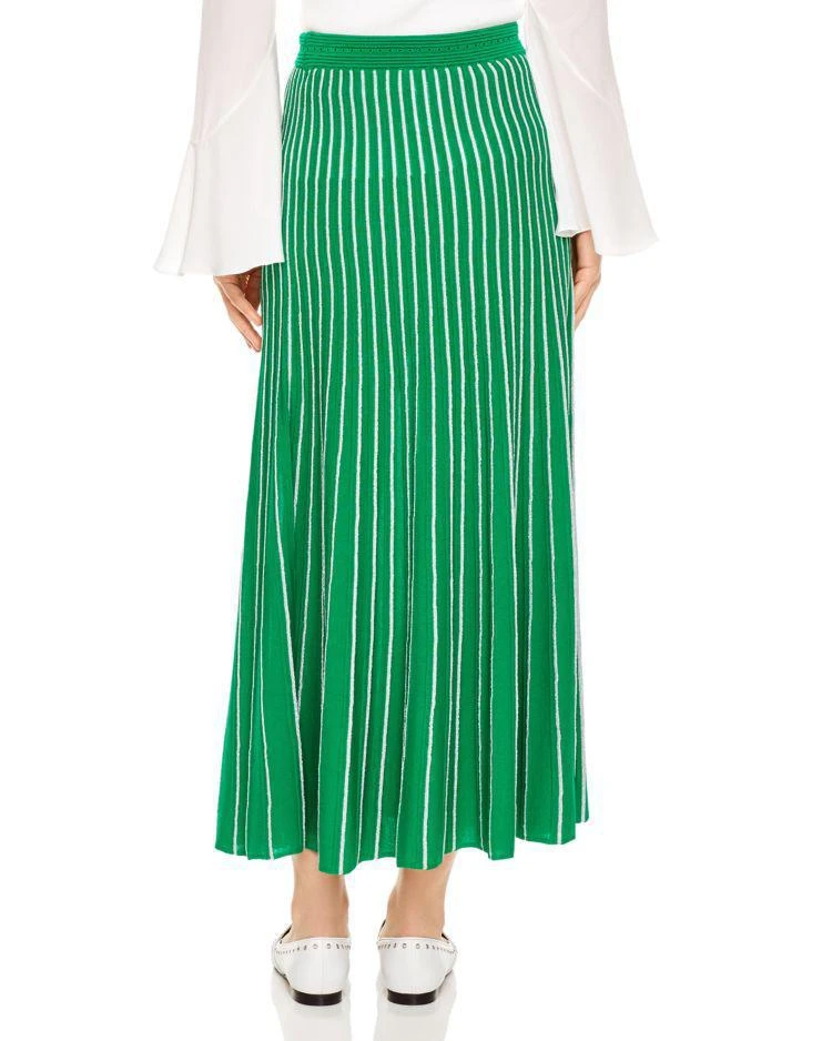 商品Sandro|Shryl Pleated Striped Midi Skirt,价格¥745,第2张图片详细描述