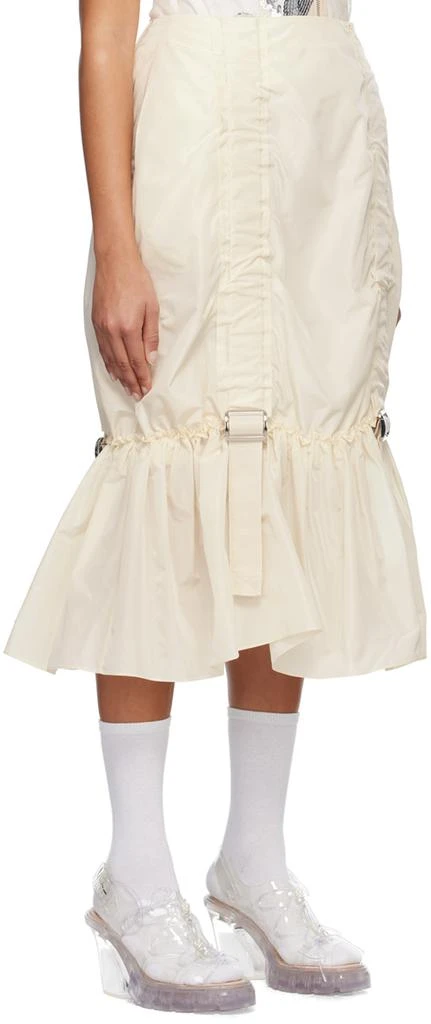 商品Simone Rocha|Off-White Adjustable Midi Skirt,价格¥2619,第2张图片详细描述