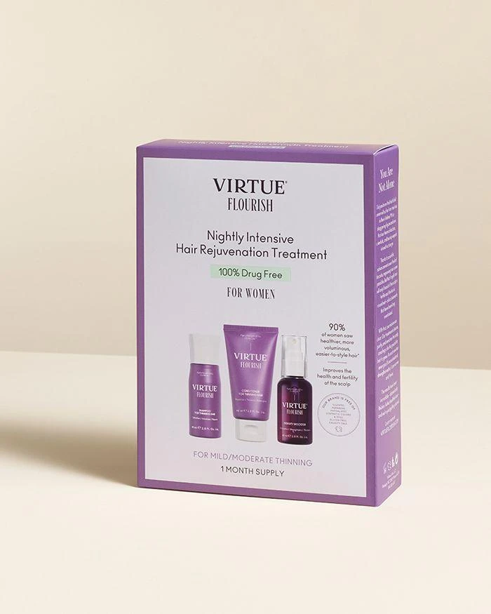 商品VIRTUE|Flourish Nightly Intensive Hair Rejuvenation Treatment - 30 Days,价格¥492,第2张图片详细描述