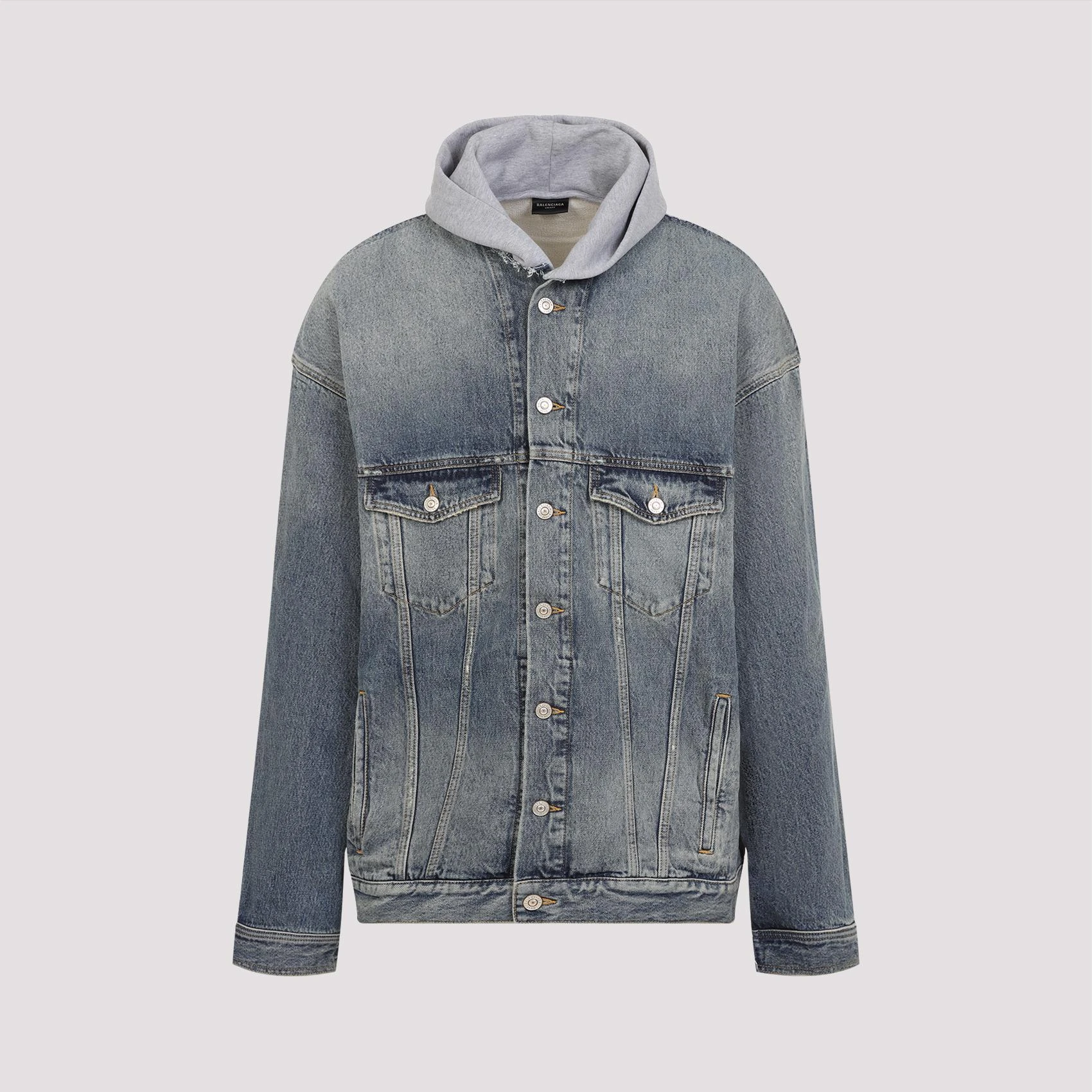 商品Balenciaga|Balenciaga 男士夹克 825285THW254245 蓝色,价格¥18238,第1张图片