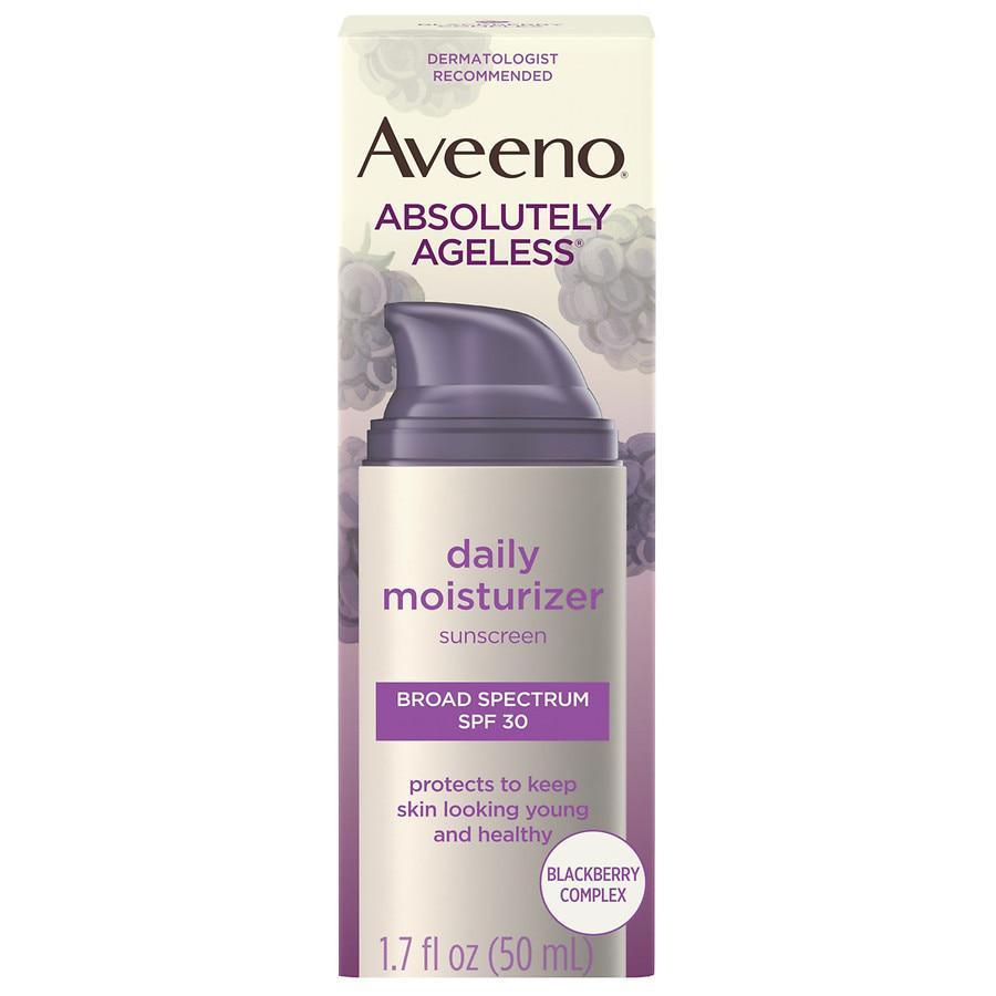 商品Aveeno|Absolutely Ageless Antioxidant Moisturizer, SPF 30 Blackberry,价格¥185,第1张图片