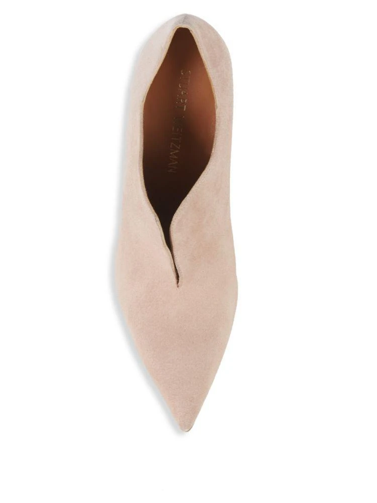 商品Stuart Weitzman|Rhythm Suede Booties,价格¥947,第4张图片详细描述