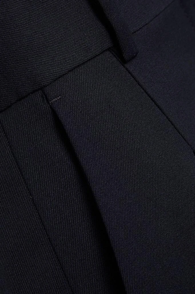 商品Sandro|Navam cropped pleated twill straight-leg pants,价格¥416,第2张图片详细描述