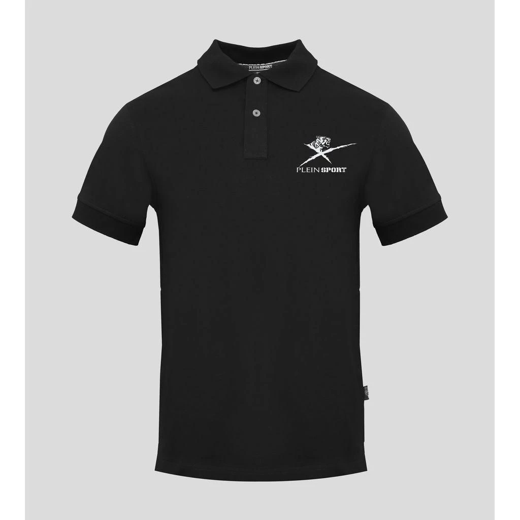 商品Plein Sport|Polo Black Men,价格¥319,第1张图片