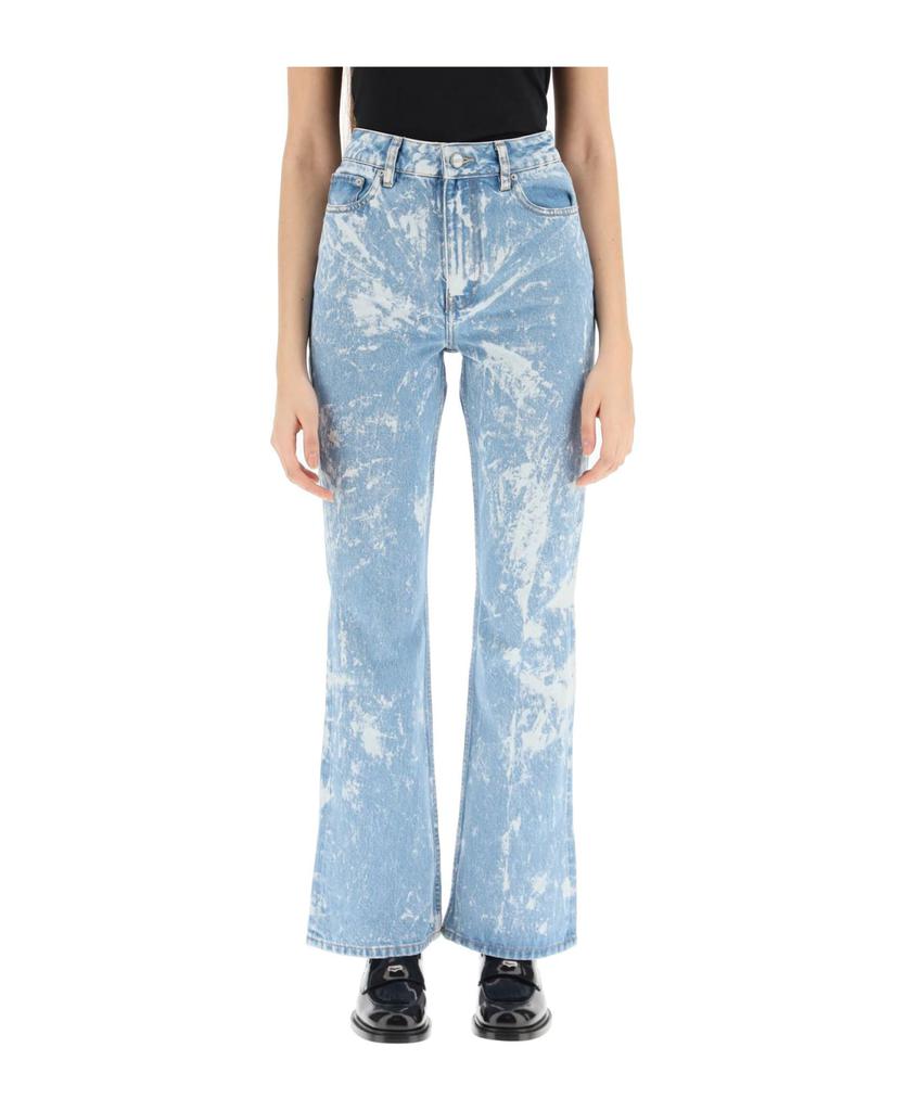 Betzy Jeans In Bleached Denim商品第2张图片规格展示