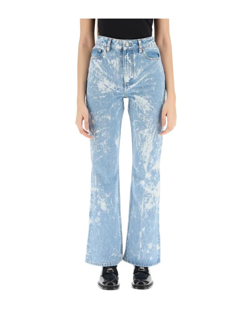 商品Ganni|Betzy Jeans In Bleached Denim,价格¥1192,第2张图片详细描述