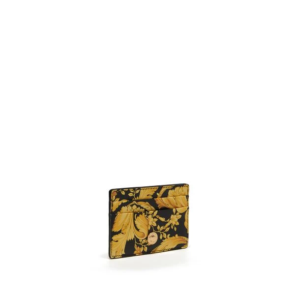商品Versace|Porte-cartes imprimé barocco en cuir,价格¥1822,第1张图片