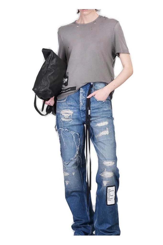 商品ANN DEMEULEMEESTER|Ann Demeulemeester Claire 5 Pocket Comfort Jeans,价格¥4700,第4张图片详细描述