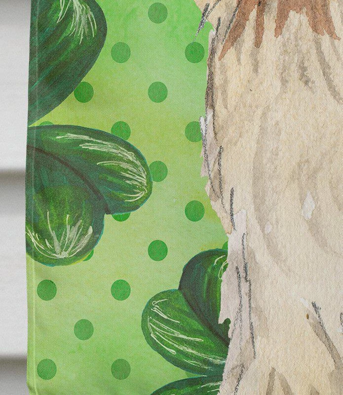 商品Caroline's Treasures|28 x 40 in. Polyester Shamrocks Spinone Italiano Flag Canvas House Size 2-Sided Heavyweight,价格¥325,第2张图片详细描述