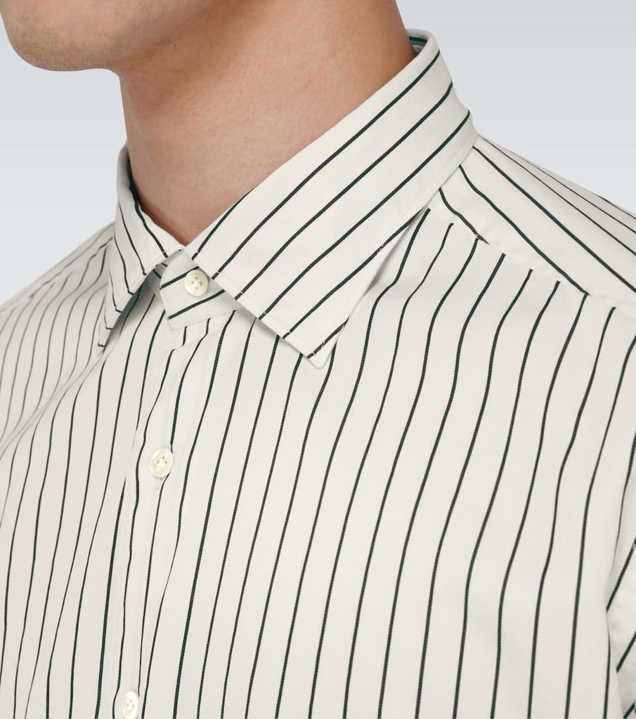 条纹长袖衬衫商品第5张图片规格展示