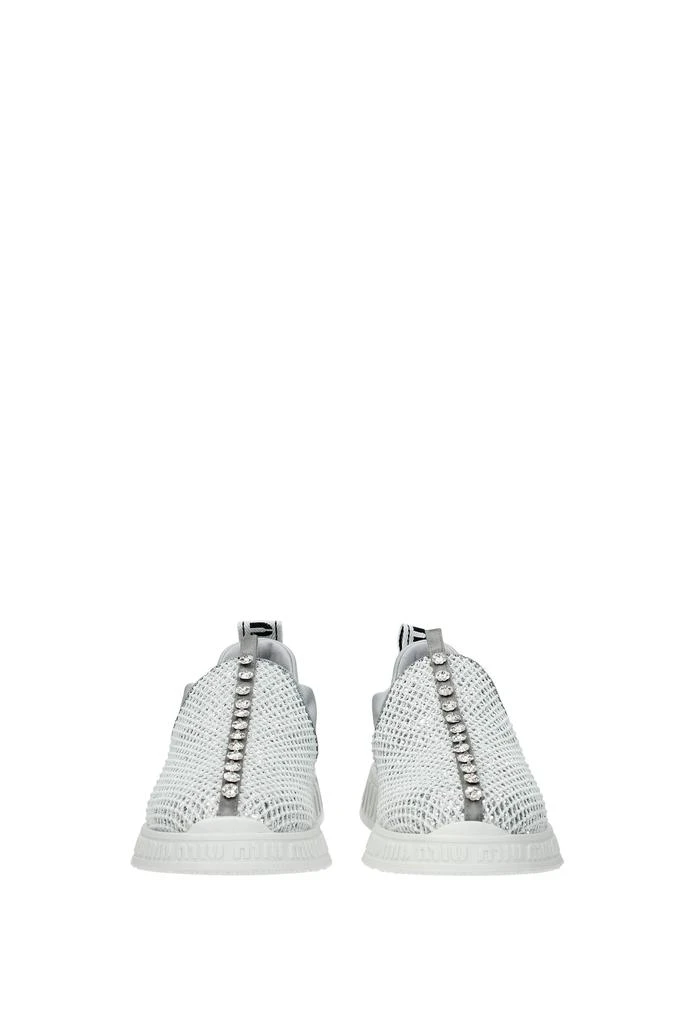 商品Miu Miu|Sneakers Net Silver White,价格¥2129,第3张图片详细描述