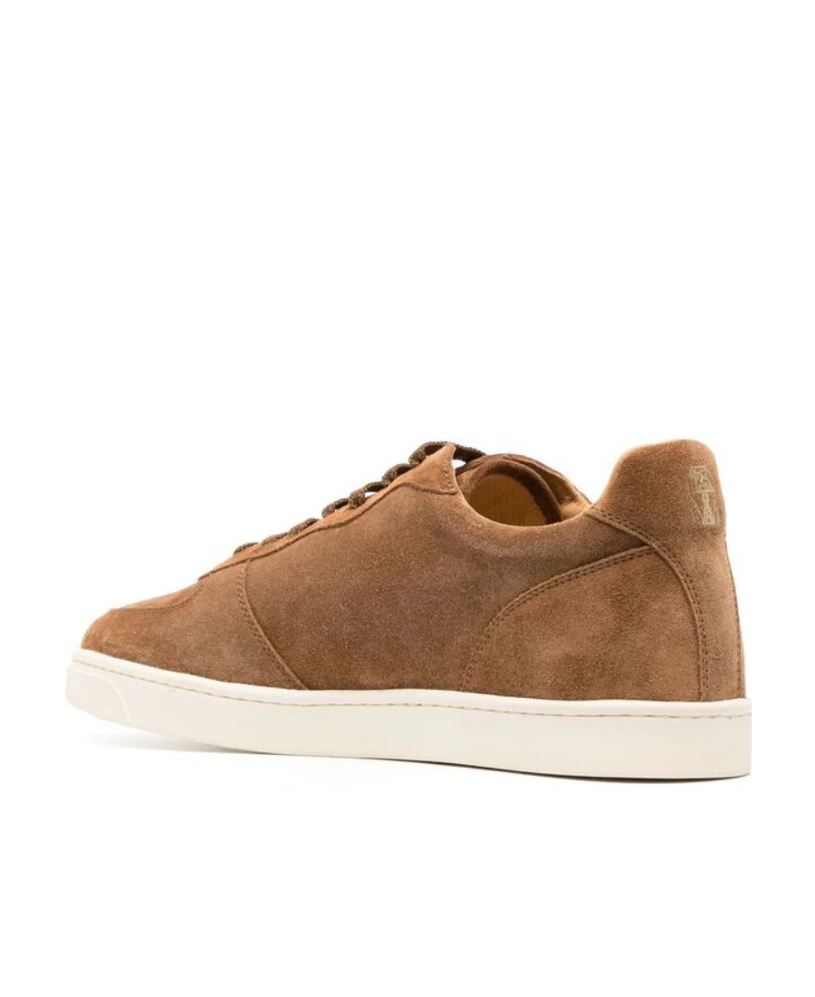 商品【商品预售7天】 Brunello Cucinelli|Brunello Cucinelli 男士运动鞋 MZUSILN272C8050 棕色,价格¥4507,第4张图片详细描述