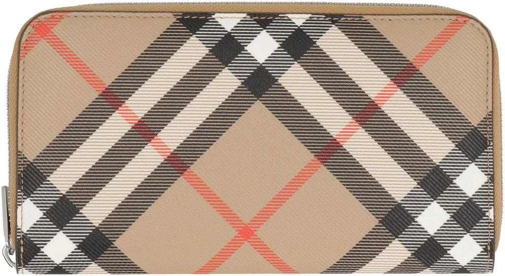 商品Burberry|Burberry Coated Canvas Wallet,价格¥3526,第2张图片详细描述