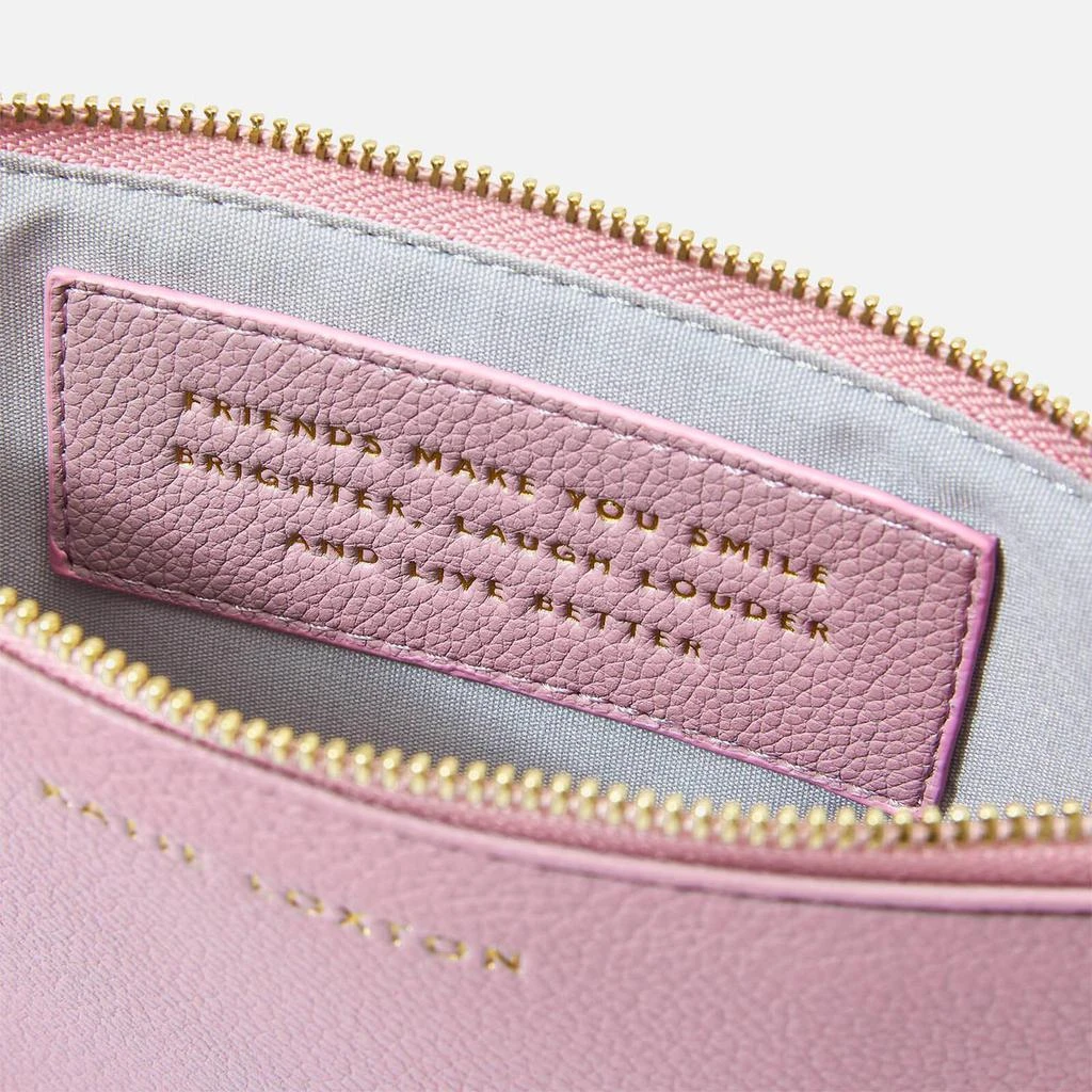 Katie Loxton Women's Friends Make You Smile Laugh Louder Pouch - Lilac 商品