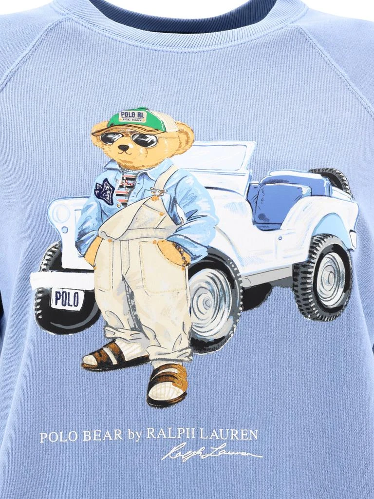 商品Ralph Lauren|Polo Bear Sweatshirts Light Blue,价格¥1147,第3张图片详细描述