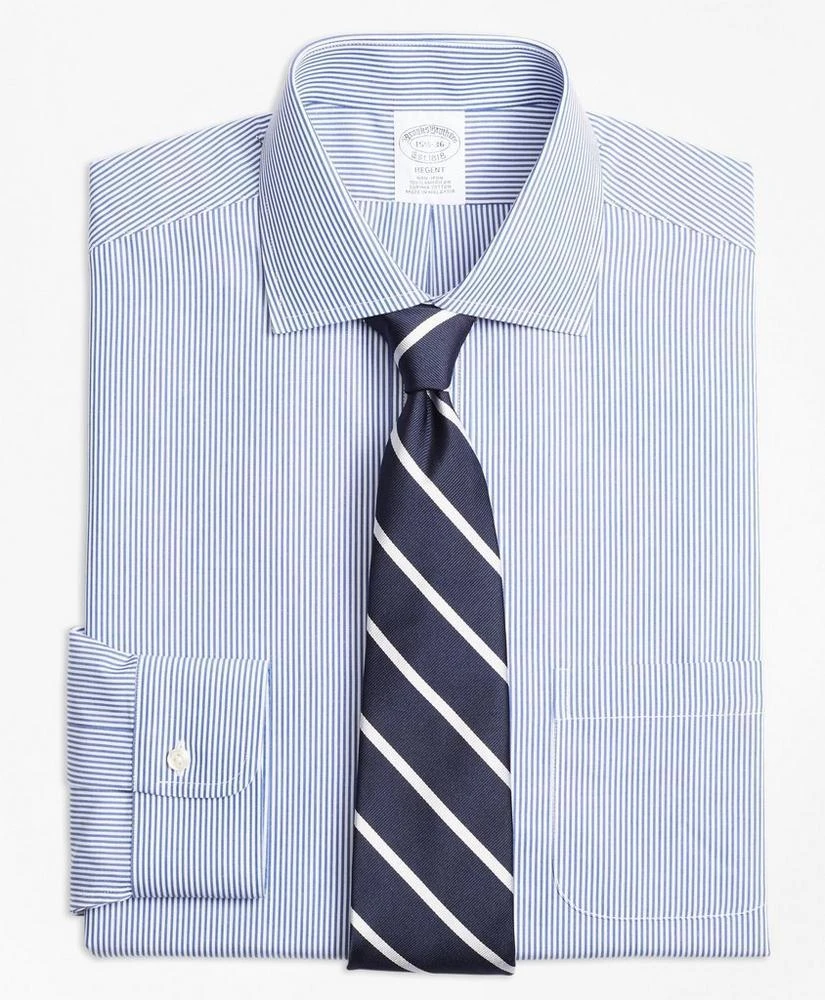 商品Brooks Brothers|Regent Regular-Fit Dress Shirt, Non-Iron Candy Stripe,价格¥413,第1张图片