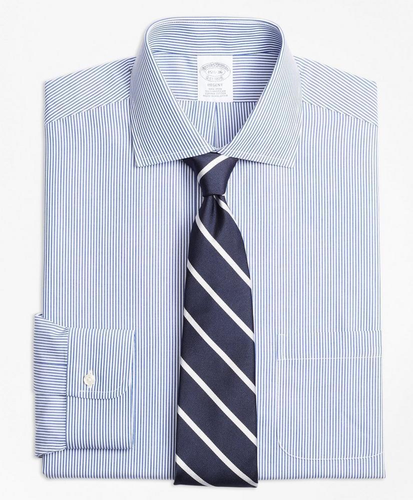 商品Brooks Brothers|Regent Regular-Fit Dress Shirt, Non-Iron Candy Stripe,价格¥368,第1张图片