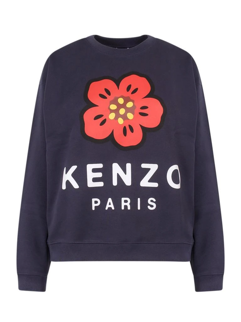 商品Kenzo|Kenzo Boke Flower Printed Crewneck Sweatshirt,价格¥1557,第1张图片