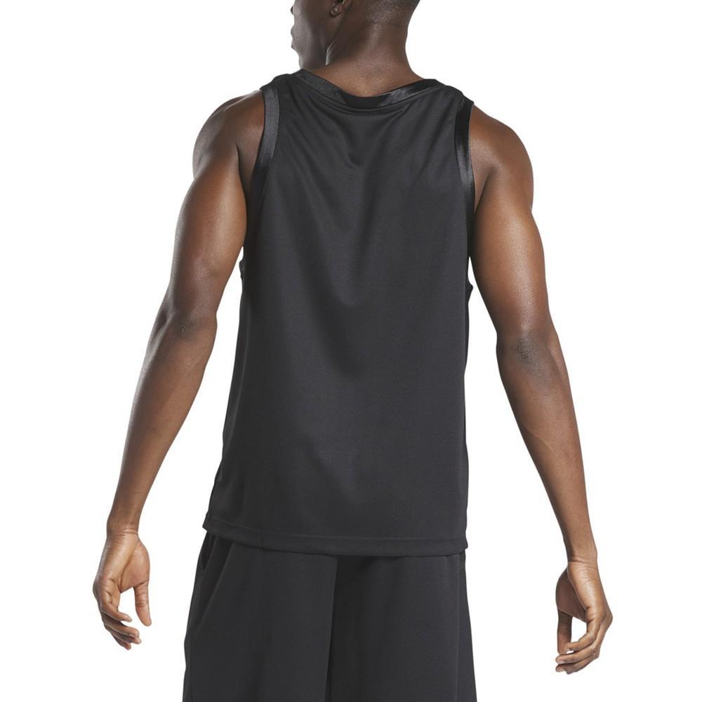 商品Reebok|Men's Basketball Mesh Logo Tank,价格¥248,第4张图片详细描述