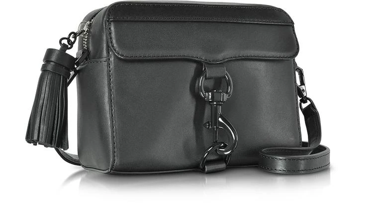 商品Rebecca Minkoff|黑色皮革MAB相机包,价格¥719,第2张图片详细描述