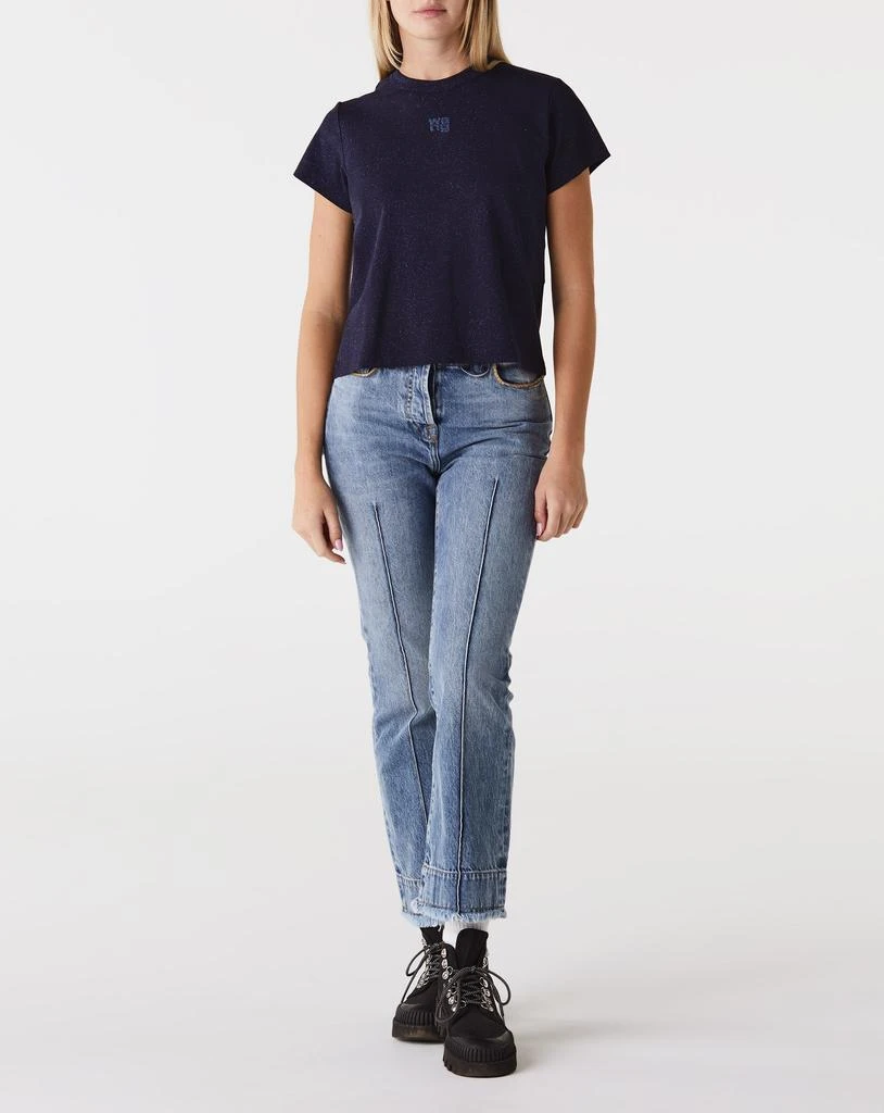 商品Alexander Wang|Women's Essential Jersey Shrunk T-Shirt,价格¥908,第2张图片详细描述